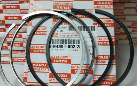 8943915023 - Кольца поршневые, Isuzu 6HK1 STD 115/2.95HK*2*2.5*3